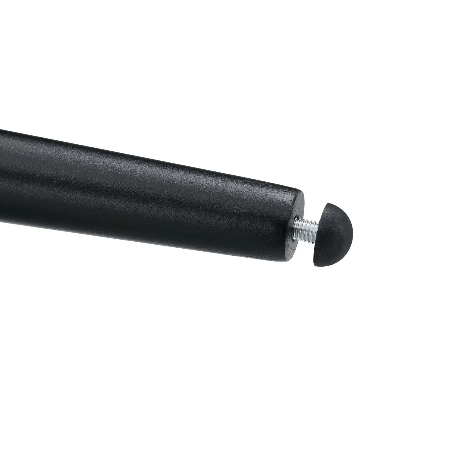 okwish Couchtisch mit Rundem Design und Metallbeinen für Wohnzimmer cm 70x70x35 Schwarz_9