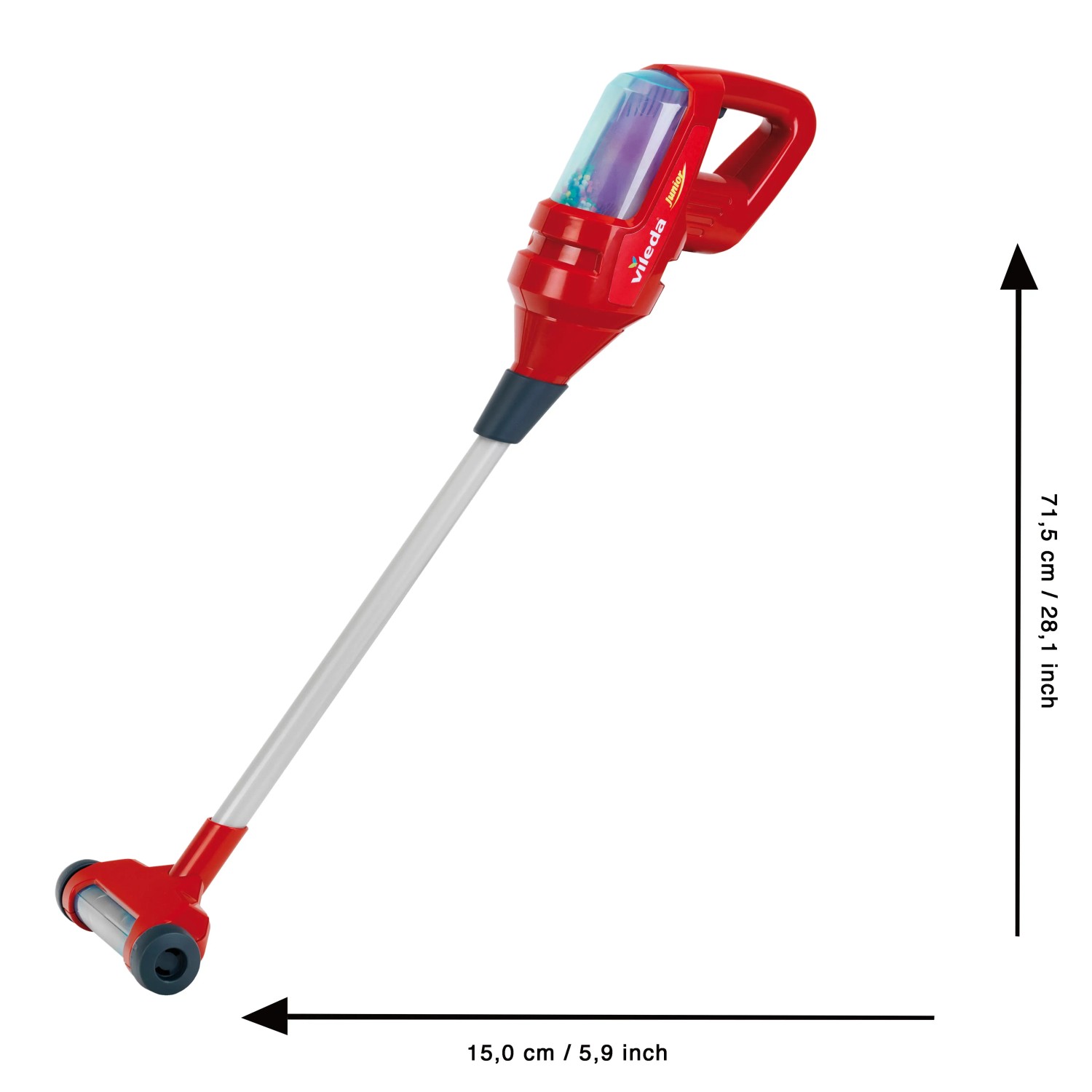 Klein KinderStaubsauger Vileda Upright 3 in 1 Rot kaufen bei OBI