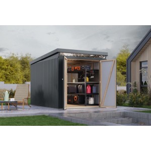 Karibu Metallgerätehaus Neos 2,5 Anthrazit