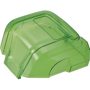 Grüne Batterie-Abdeckung für LUX-TOOLS Akku-Bodenhacke A-BH-2x20/28.