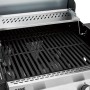 Jamestown Kane Gasgrill mit zwei Brennern, Grillrosten und Warmhalterost aus Edelstahl.