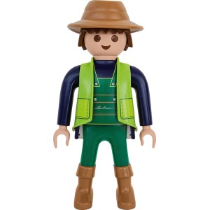 Lechuza Dekofigur Gärtner, 33 cm, aus Kunststoff, für Garten & Wohnraum.