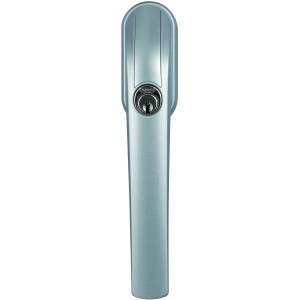 Abus Fenstergriff FG300 Silber, abschließbarer Fenstergriff für erhöhte Sicherheit.