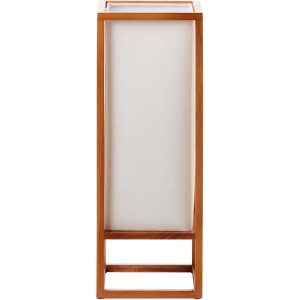 Brilliant Tischleuchte Seaside, Natur/Weiß, Holz und Textil, für gemütliche Beleuchtung