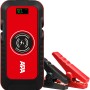 Rotes Apa Schnellstartsystem Lithium Powerpack mit Starthilfekabeln für Auto, 16.000 mAh.