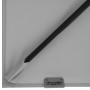 Detailaufnahme: Hellgrauer Doppler Ampelschirm MyZone 210x210 mit schwarzem Mast.