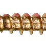 Gelb verzinkte LUX Spanplattenschraube 4x30 mm mit TX-Antrieb, 1000 Stück.