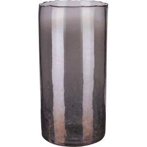Vase Dark Wonder 30 cm x Ø 15,25 cm Transparent-Blau