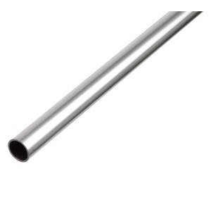Rundrohr aus Aluminium, 10x10x1000 mm, ideal für Baukonstruktionen und Maschinenbau.
