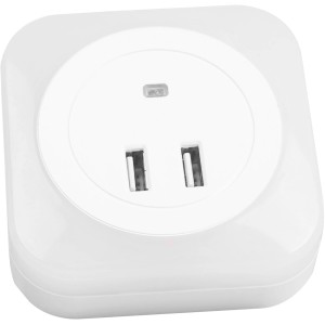 Müller-Licht LED-Nachtlicht Sirius Square, weiß, mit Sensor. Nachtlampe für Schlaf- und Wohnräume.