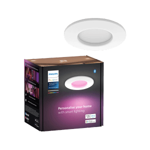 Philips Hue Smart-Einbauspot Slim White & Color Ambiance 9 cm Weiß