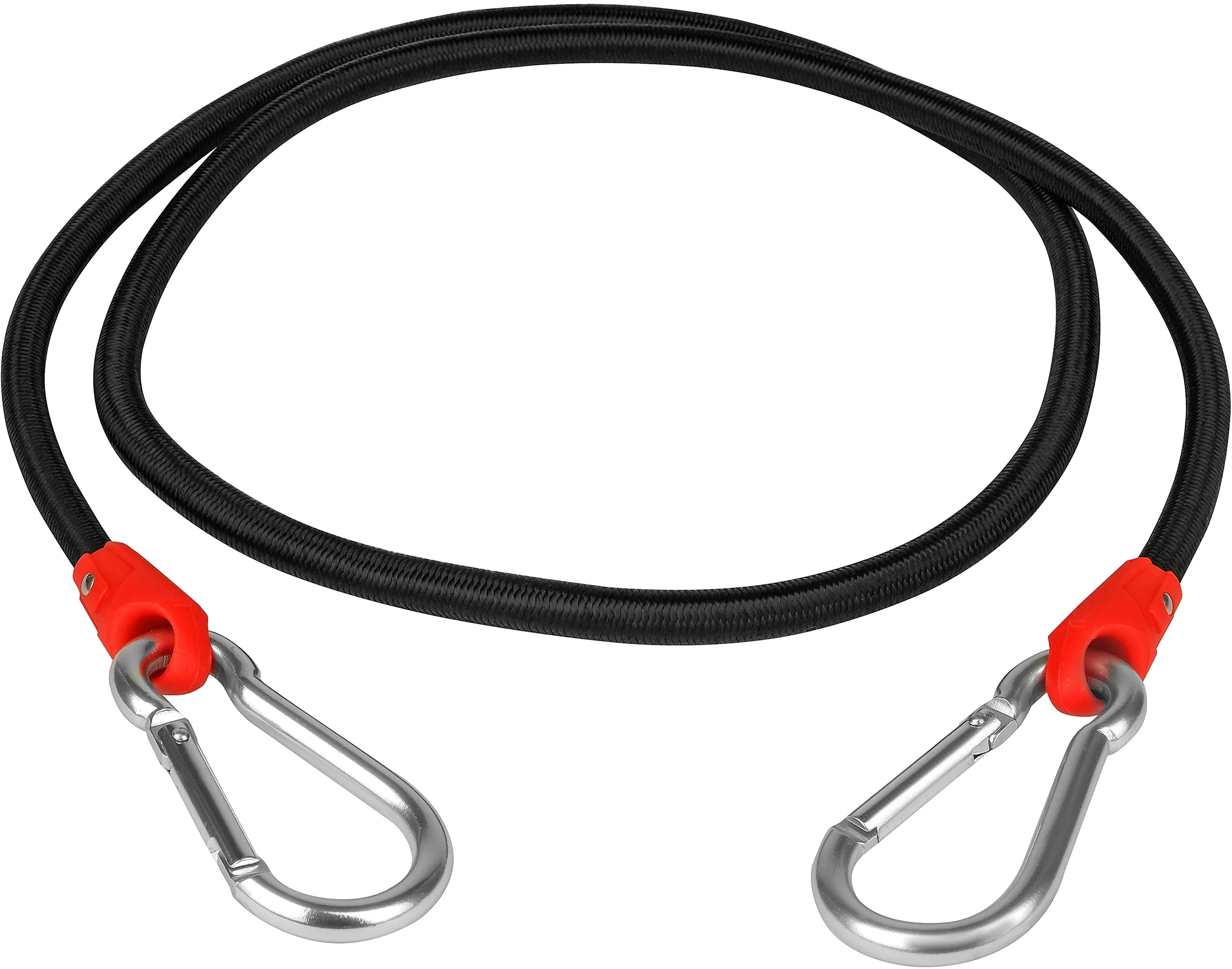 Fune Elastica Portapacchi 10mm X 100cm - Per Bici, Moto E Bagagliaio - Verde/Nero - Foto 5