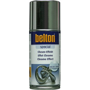 Belton Chrom-Effekt Spray, glänzend, 150ml. Spezial-Spray für edle Chrom-Optik.