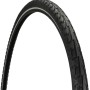 Continental Ride Tour Fahrradreifen, 28 Zoll, schwarz, mit Reflexstreifen.