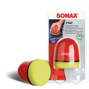 Sonax P-Ball für Autopflege: Ergonomischer Polierball für mühelose Polierergebnisse.
