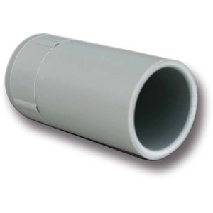 Grauer Schellenberg Rollladen-Anschlagstopfen, 20x40 mm, für Rollladenantriebe.