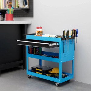 HOMCOM-Werkstatt-Rollwagen-82cm x 35cm x 76cm
