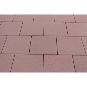 Terrassenplatten Classic Kristall Rosa, 40x40 cm, Beton, für Gartenwege & Terrassen.