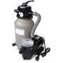 Filteranlage mit Pumpe für Karibu Pool Set. Zubehör für Holzpool.