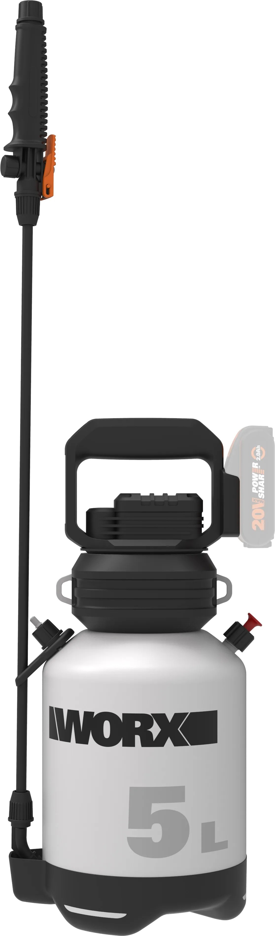 Irroratore A Batteria WORX WG829E - Serbatoio 5L Per Giardino E Orto - Foto 8