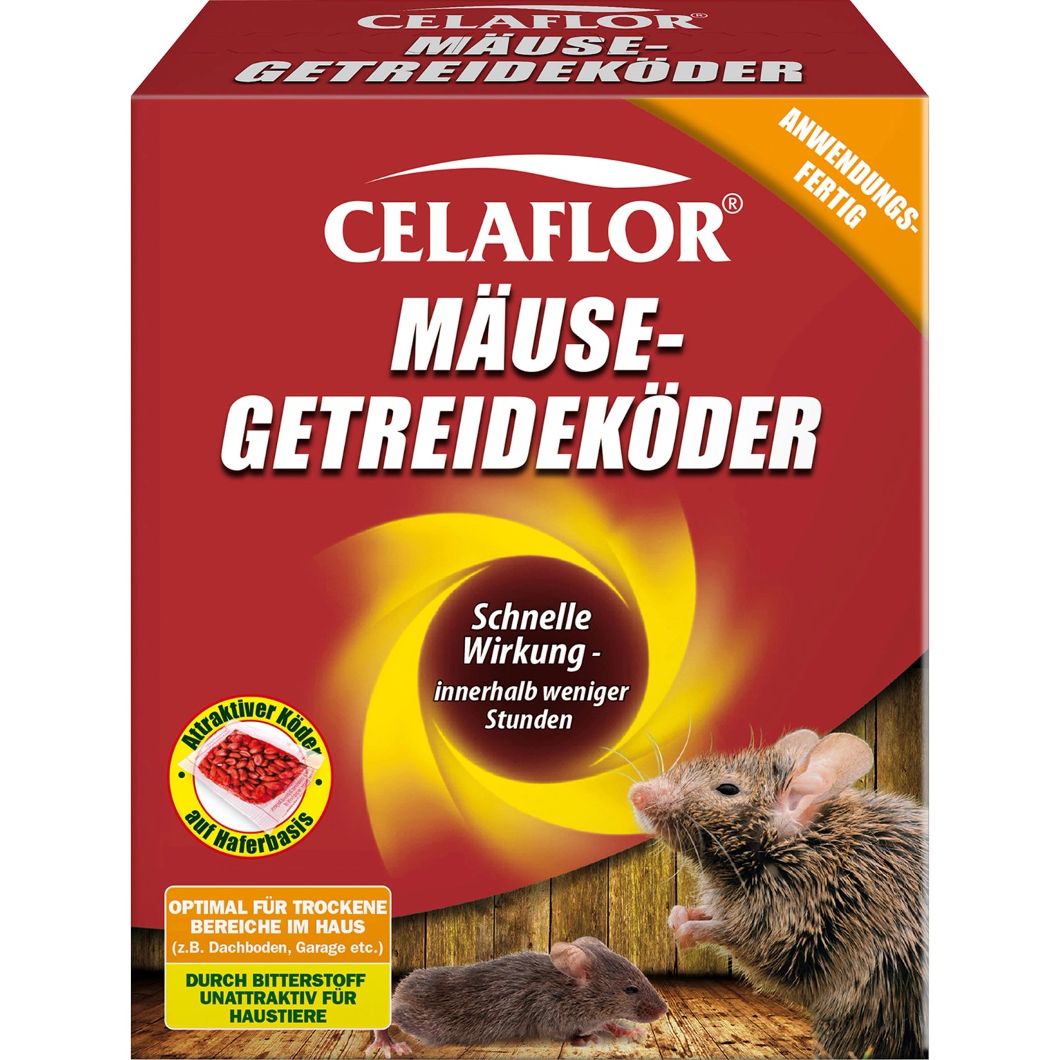Celaflor® Mäuse-Getreideköder Alpha C 10 x 10 g kaufen bei OBI
