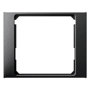 Berker Zwischenring K.1 in Anthrazit-Matt für Schalter und Steckdosen.