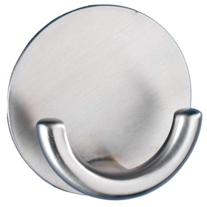 Wenko Wandhaken Rondo selbstklebend Edelstahl matt