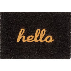 Astra Fußmatte Coco Glitter 40 cm x 60 cm Hello