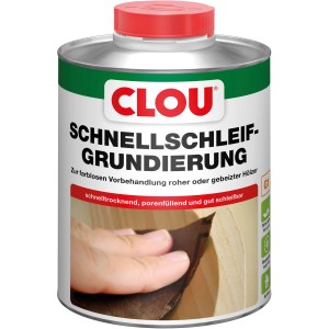 Clou Schnellschleif-Grundierung Transparent 750 ml