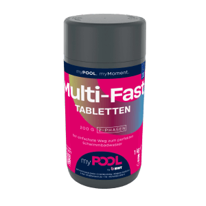 myPOOL Multi-Fast Tabs für Pools Weiß Blau 1 kg
