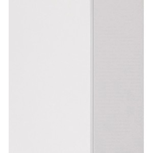 Detailansicht: Weiß matter Doppelwaschtisch Monza, 120 cm breit, für Badezimmer.