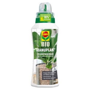 Compo Bio-Flüssigdünger 500ml für Pflanzen und Kräuter im Haus und auf dem Balkon.