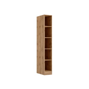Offenes Held Küchenregal Kempten, 30 cm breit, Graphit-Optik, für mehr Stauraum in der Küche.