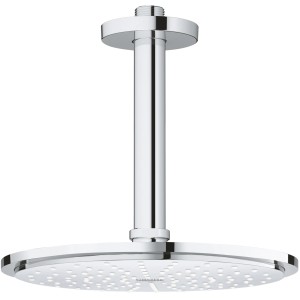 Grohe Rainshower Cosmopolitan Kopfbrause-Set mit Deckenanschluss in Chrom.