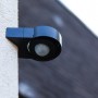Lutec Connect Bewegungsmelder Dawny, schwarz, zur Wandmontage, mit App Steuerung.