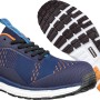 Albatros Sicherheitshalbschuh AER55 in Blau-Orange, Größe 39. Arbeitsschuh mit sportlichem Design und rutschfester Sohle.