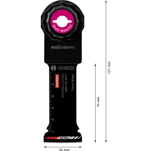 Bosch Expert Tauchsägeblatt Multi Material, 32mm, für Multifunktionswerkzeuge.