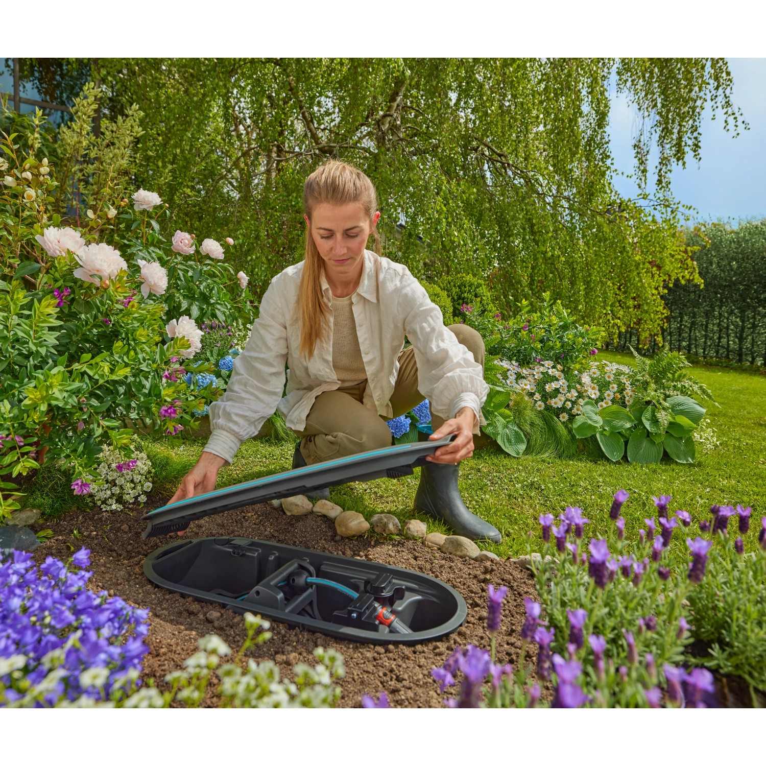 Fabelhafte Gardena Schlauchbox Bodenmontage Bilder