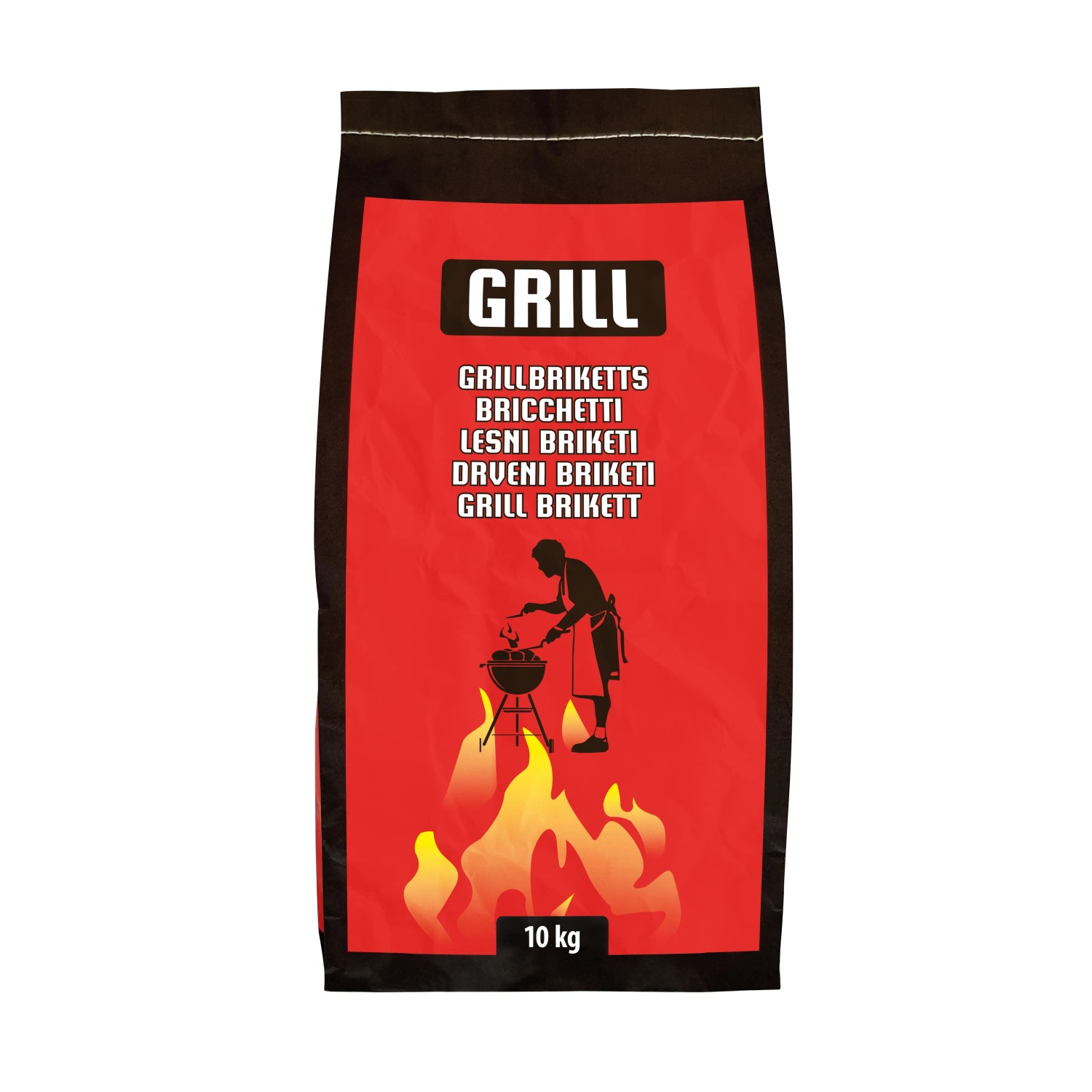 Bioles Horizont Grill Briketts, 10kg Packung. Grillanzünder für langanhaltende Hitze.