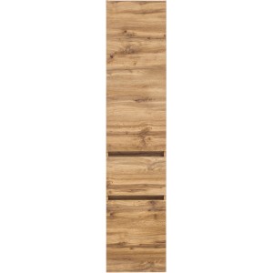 Held Möbel Hochschrank Trient, 40 cm breit, in Wotaneiche Optik. Bad-Hochschrank mit Schublade.