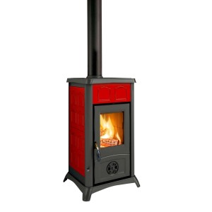Firefix Kaminofen Gemma Kachel Bordeaux 6 kW EEK: A+