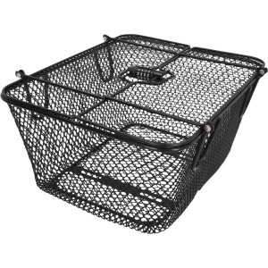 Fischer Gepäckträgerkorb Plus Safe engmaschig Schwarz