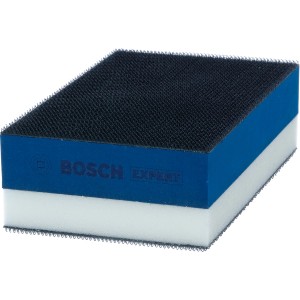 Bosch Expert Schleifklotz Dual Density M480, ein Schleifmittel mit harter und weicher Seite.