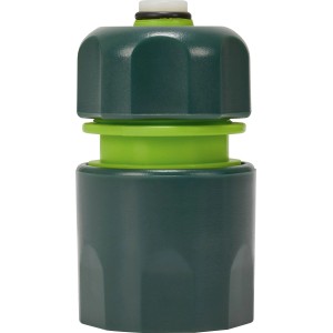 Schlauchstück mit Wasserstopp für 13 mm (1/2) Schläuche, aus robustem Kunststoff.
