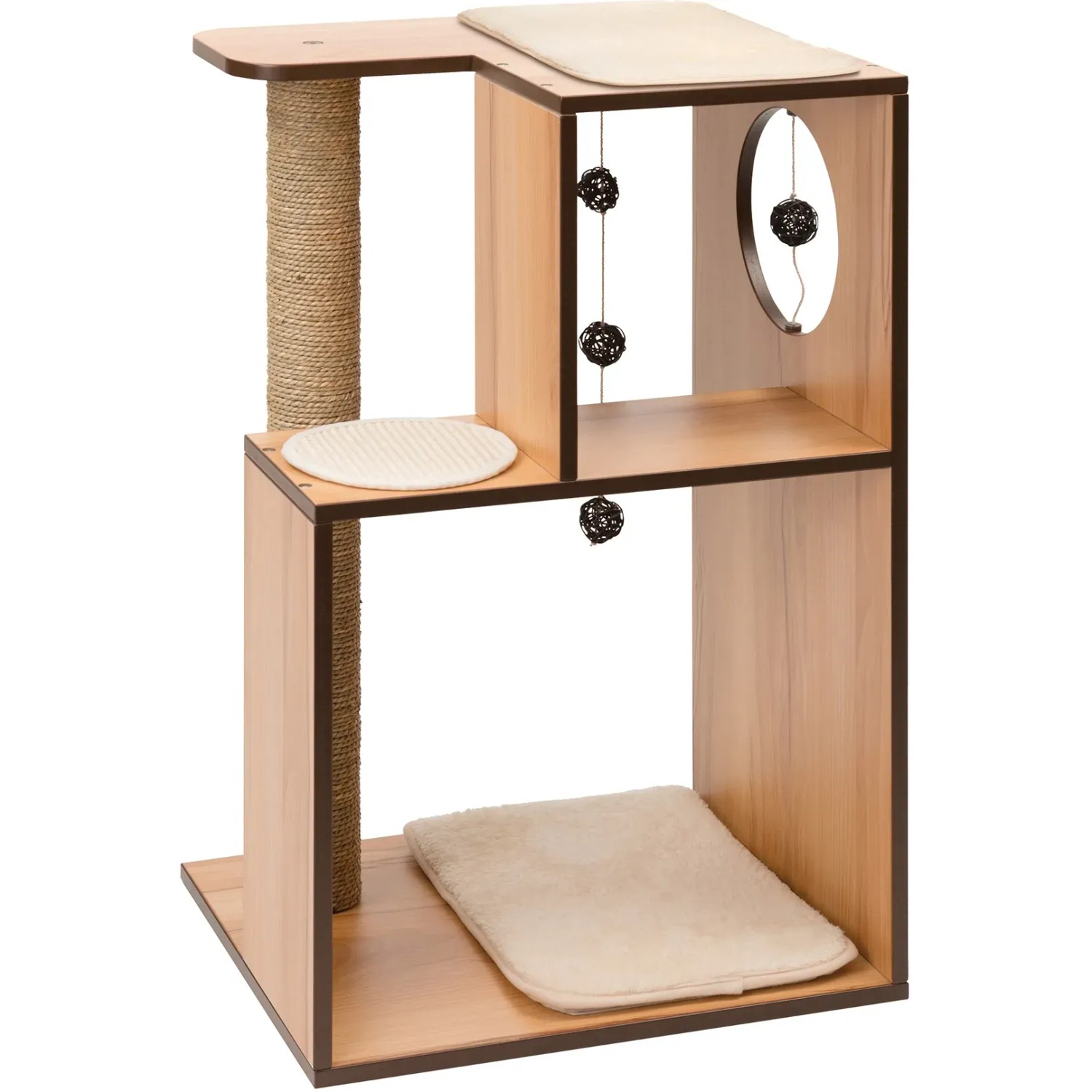 Vesper Kratzbaum Box Large 76 cm x 11,5 cm x 50 cm Walnuss kaufen bei OBI