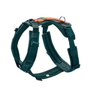Hunter Y-Geschirr Maldon 3.0 Gr. S - M 47 - 69 cm Petrol/Orange
