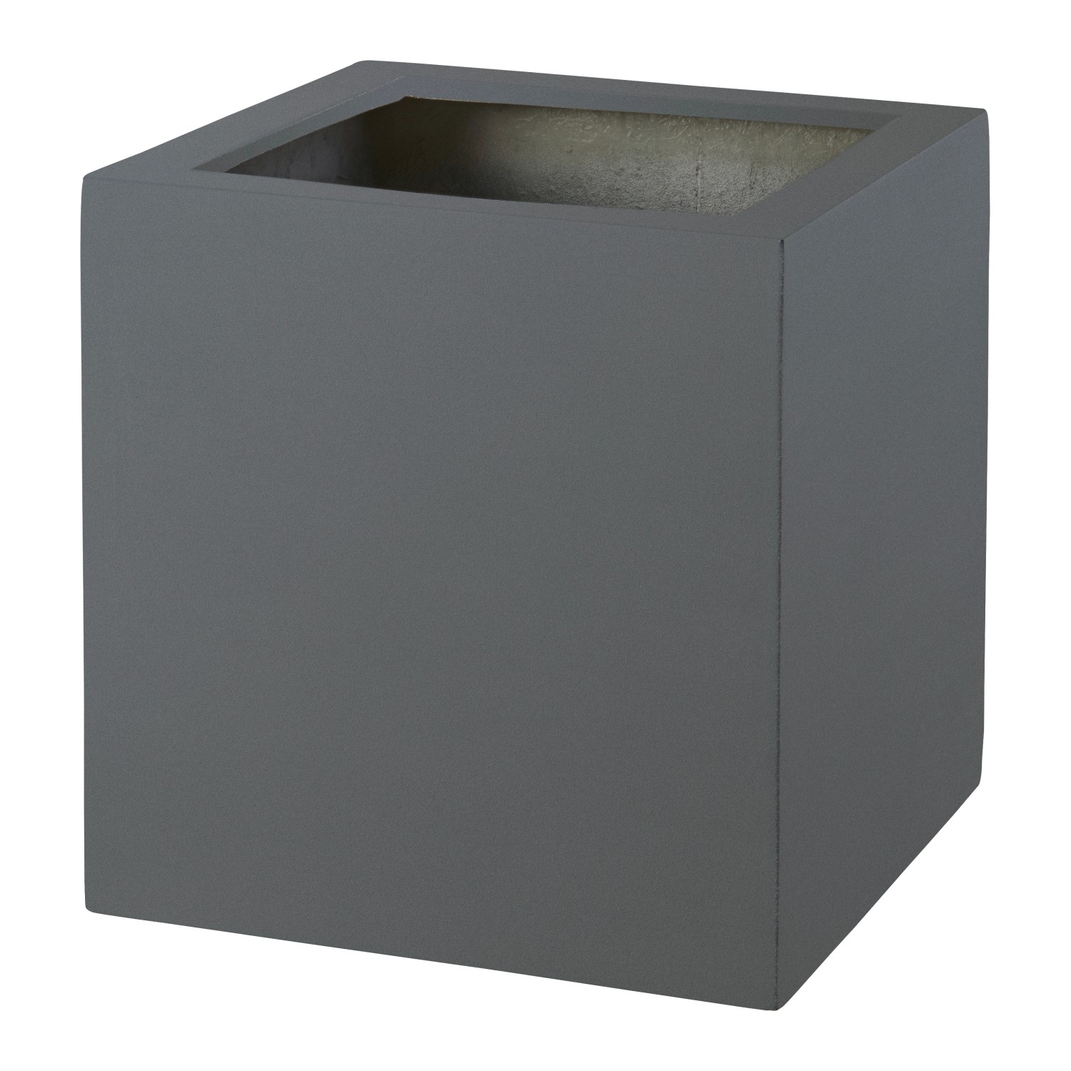 OBI Pflanztopf Toulon 39 cm x 39 cm Hellgrau kaufen bei OBI