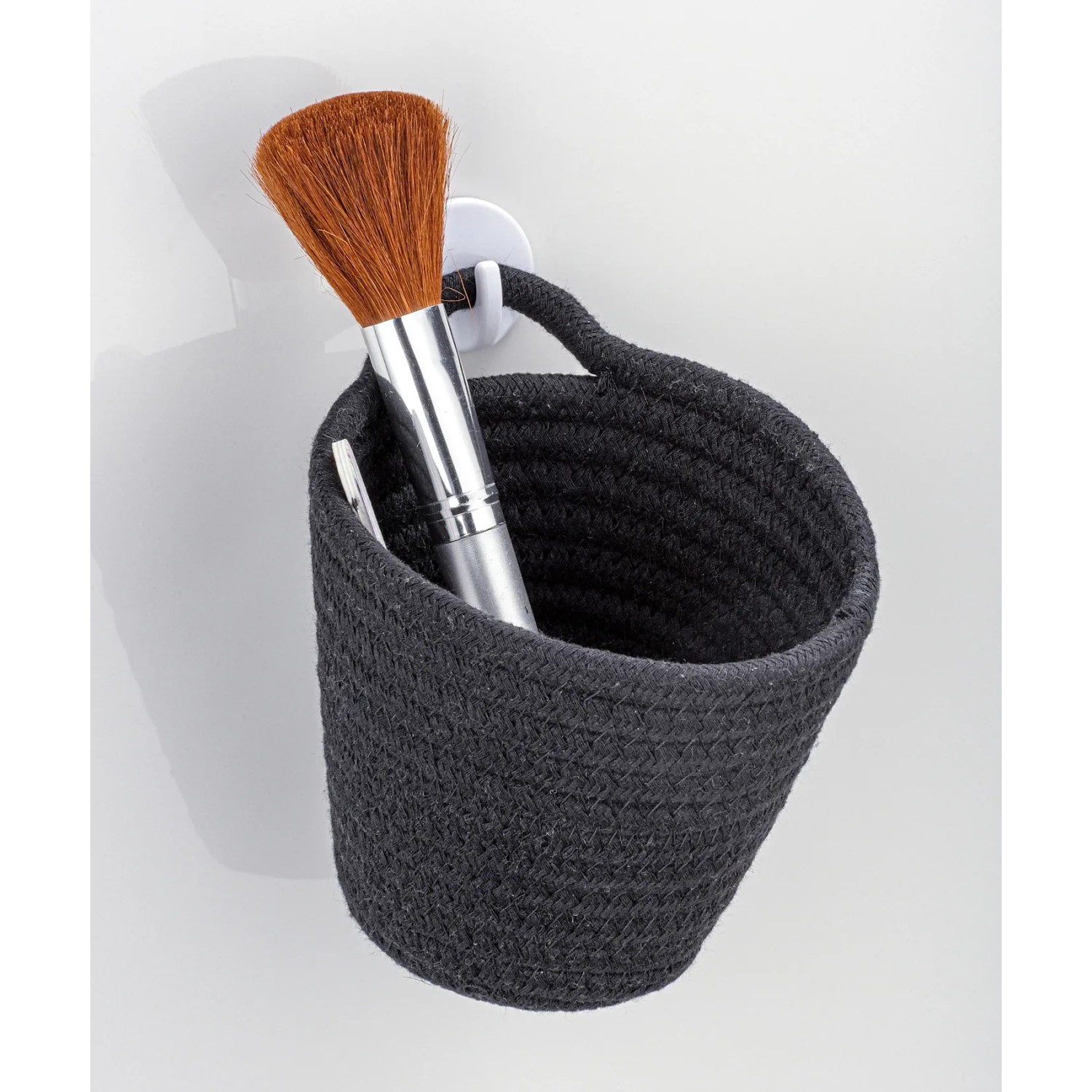 Wenko Aufbewahrungskorb Soria 12.5 x 12 x 14.5 cm Schwarz kaufen bei OBI