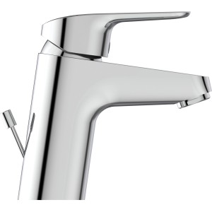 Ideal Standard Ceraflex Waschtischarmatur in Chrom, Seitenansicht.