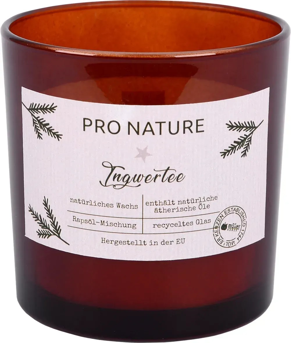 Lagerfeuer Kerze Im Glas Mit Holzdocht - Romantische Geschenkidee